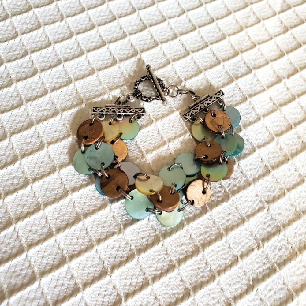 Lia Sophia Mother of Pearl Bracelet